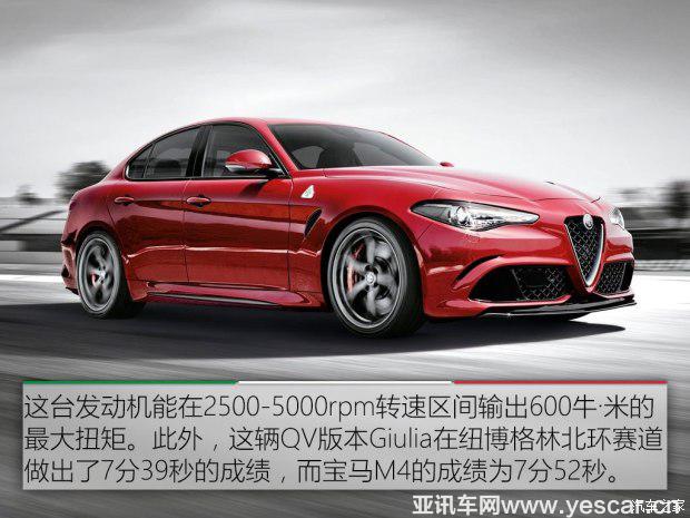 阿尔法罗密欧 Giulia 2015款 性能版